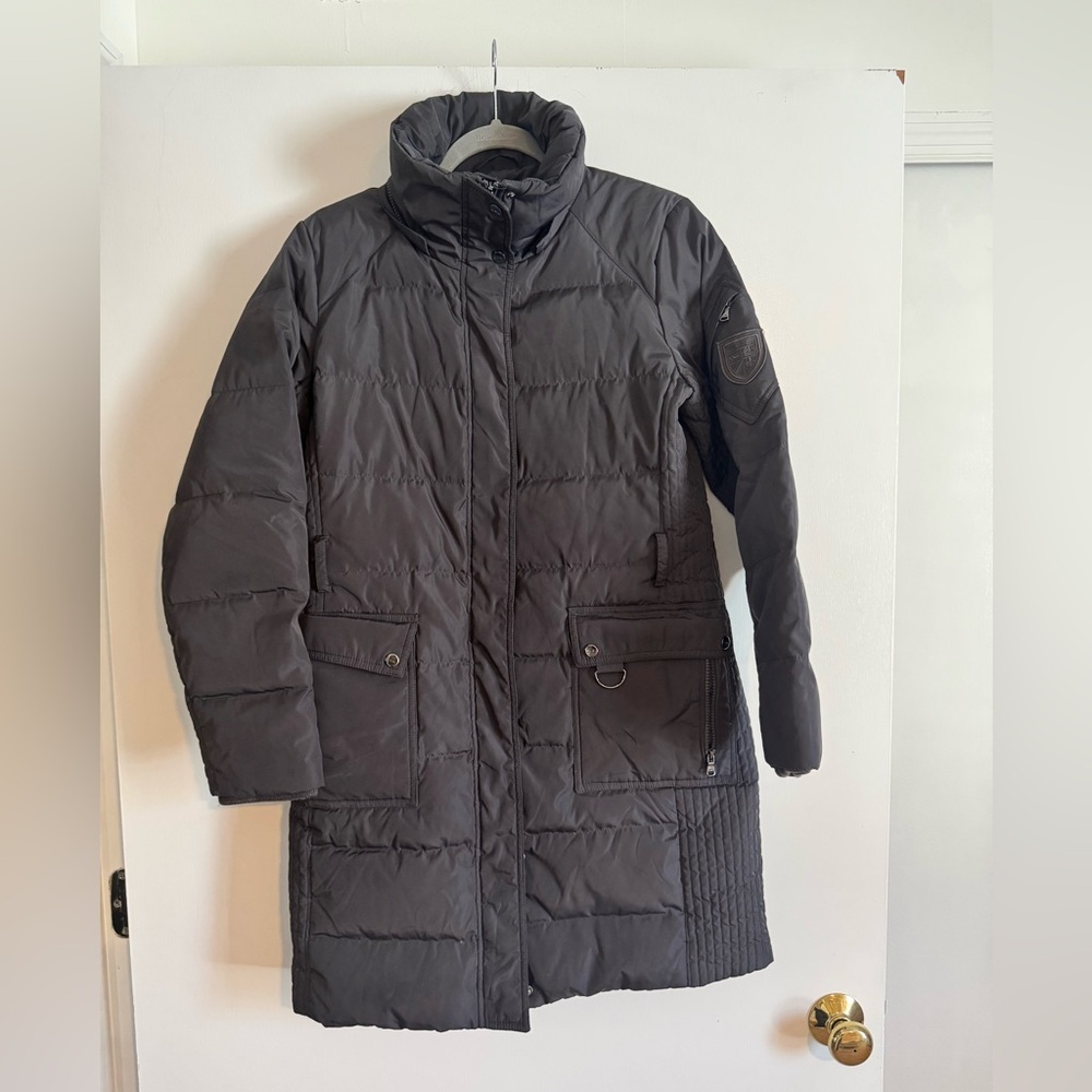 Ralph Lauren Feather Down Black Puffer Coat